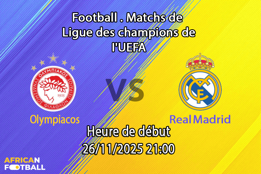 Pronostic Olympiacos – Real Madrid